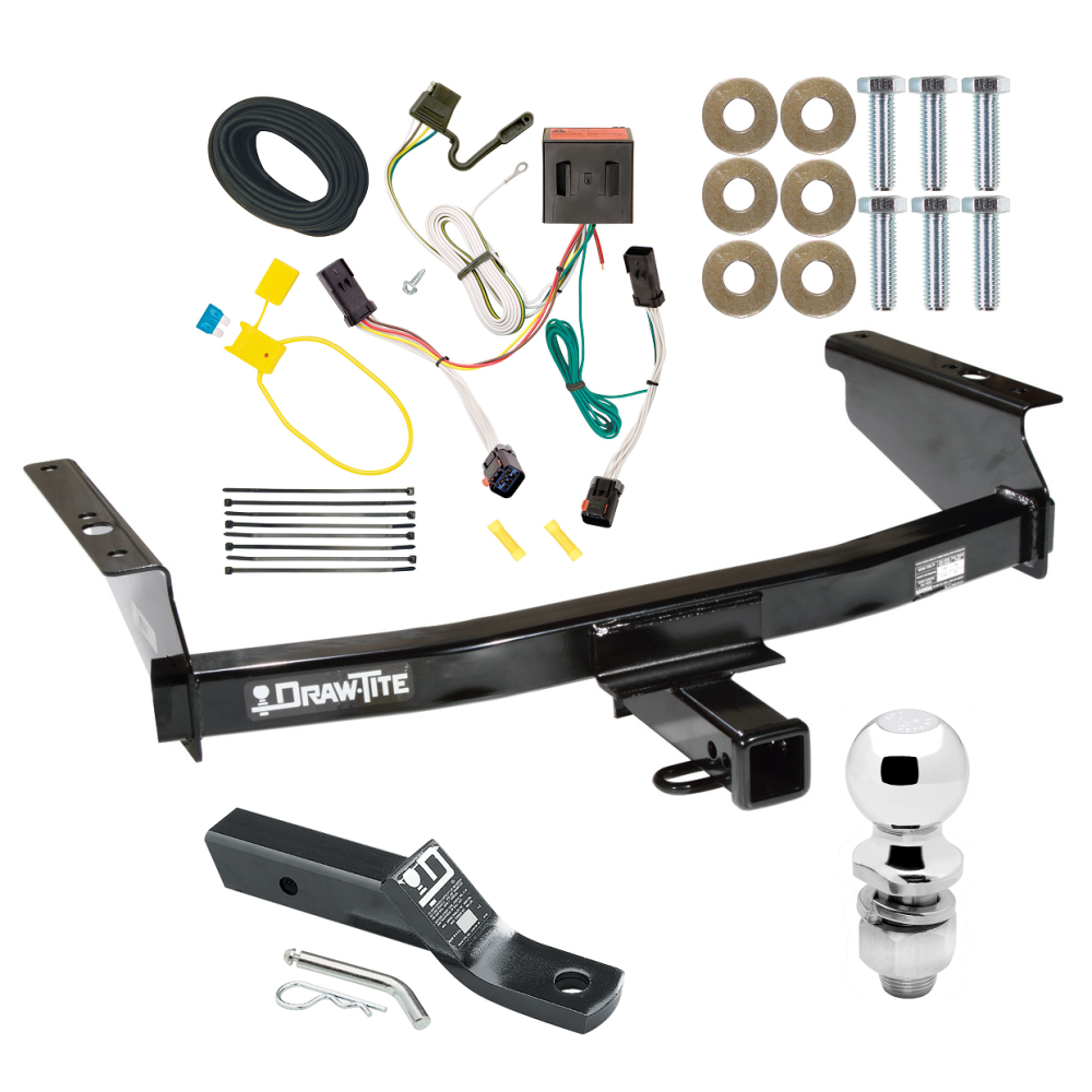 Trailer Tow Hitch For 0207 Jeep Liberty Complete Package