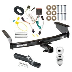 Trailer Tow Hitch For 02-07 Jeep Liberty Complete Package w/ Wiring and 2" Ball Trailer Tow Hitch For 02-07 Jeep Liberty Complete Package w/ Wiring and 2" Ball