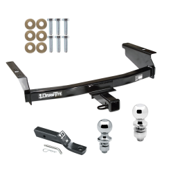 Trailer Tow Hitch For 02-07 Jeep Liberty Receiver w/ 1-7/8" and 2" Ball Trailer Tow Hitch For 02-07 Jeep Liberty Receiver w/ 1-7/8" and 2" Ball