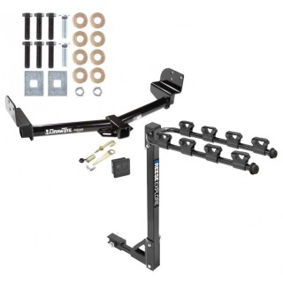 Custom Fit Trailer Hitch 4 Bike Carrier Security J-Pin Rubber Hitch Plug Cover Installation Hardware Installation Instructions 75132 1393100G 63201 7010 Draw-Tite Trailer Tow Hitch 4 Bike Rack 02-05 Explorer Mountaineer Aviator tilt away adult or child a Trailer Tow Hitch w/ 4 Bike Rack For 02-05 Ford Explorer Mountaineer Aviator tilt away adult or child arms fold down carrier w/ Lock and Cover