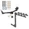 Custom Fit Trailer Hitch 4 Bike Carrier Security J-Pin Rubber Hitch Plug Cover Installation Hardware Installation Instructions 75132 1393100G 63201 7010 Draw-Tite Trailer Tow Hitch 4 Bike Rack 02-05 Explorer Mountaineer Aviator tilt away adult or child a Trailer Tow Hitch w/ 4 Bike Rack For 02-05 Ford Explorer Mountaineer Aviator tilt away adult or child arms fold down carrier w/ Lock and Cover