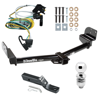 Custom Fit Trailer Hitch Wiring Harness (Plug & Play) 2" Drop Ball-Mount w/ Pin/Clip 2" Chrome Ball Installation Hardware Installation Instructions 75132 118344 23 63845 Draw-Tite Trailer Tow Hitch 02-03 Explorer 4 Dr. Mountaineer 03-04 Avi Trailer Tow Hitch For 02-03 Ford Explorer 4 Dr. Mountaineer 03-04 Aviator Package w/ Wiring and 2" Ball