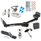 Custom Fit Trailer Hitch Wiring Harness (Requires Splicing) 2" Drop Ball-Mount w/ Pin/Clip 2" Chrome Ball Security Lock Pin Rubber Hitch Plug Cover Installation Hardware Installation Instructions 75132 20252 23 63845 580407 7010 Draw-Tite Traile Trailer Tow Hitch For 04-05 Ford Explorer 4 Dr. Mountaineer 05 Aviator Aviator Package Wiring 2" Ball and Lock