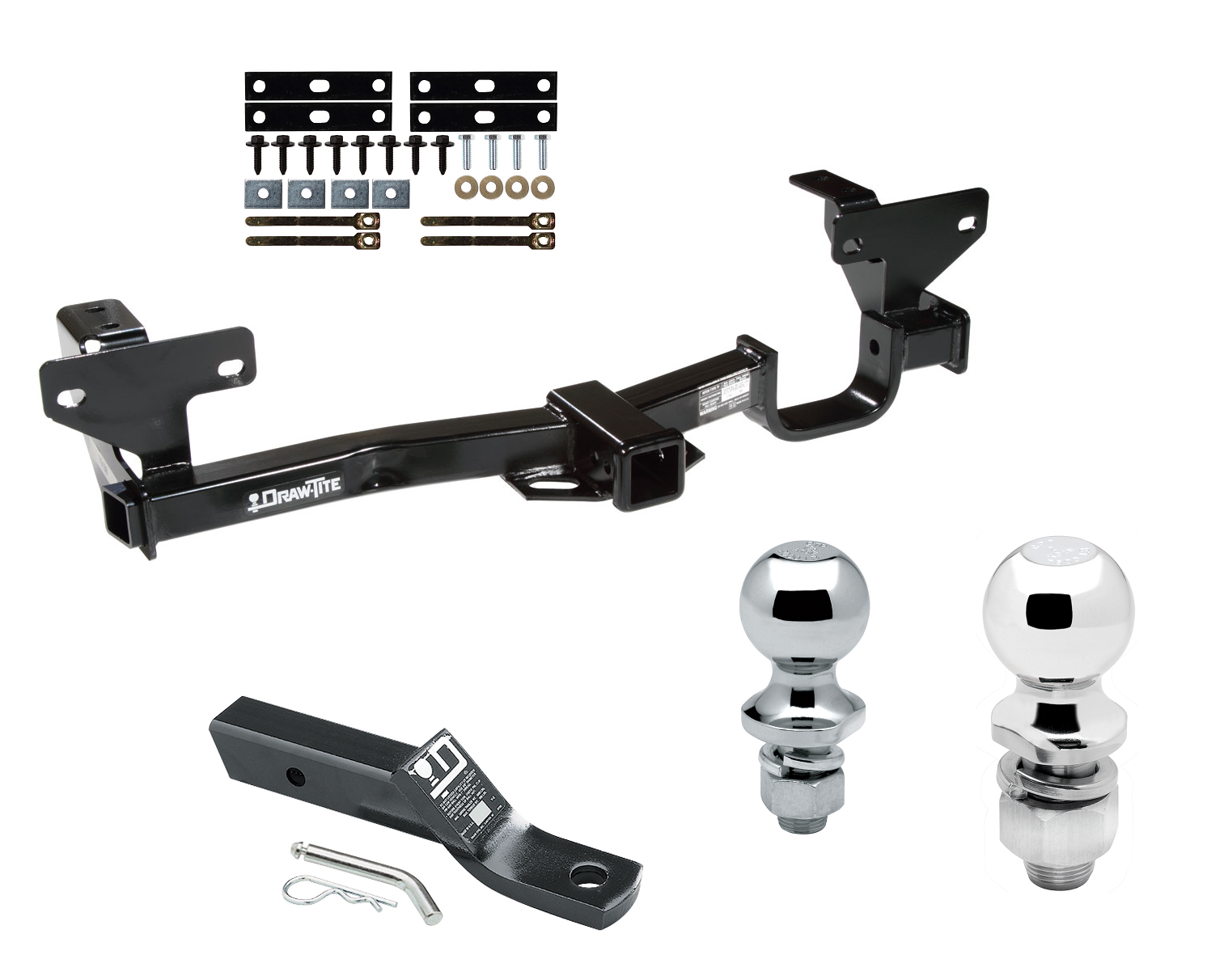 Trailer Tow Hitch For 02-07 Buick Rendezvous 01-05 Pontiac Aztek Receiver  w/ 1-7/8