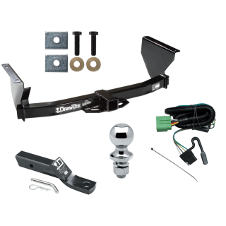 Trailer Tow Hitch For 99-04 Jeep Grand Cherokee Complete Package w/ Wiring and 1-7/8" Ball