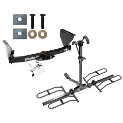 Trailer Tow Hitch For 99-04 Jeep Grand Cherokee Platform Style 2 Bike Rack w/ Anti Rattle Hitch Lock Trailer Tow Hitch For 99-04 Jeep Grand Cherokee Platform Style 2 Bike Rack w/ Anti Rattle Hitch Lock