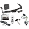 Custom Fit Trailer Hitch Wiring Harness (Plug & Play) 2" Drop Ball-Mount w/ Pin/Clip 2" Chrome Ball Security Lock Pin Rubber Hitch Plug Cover Installation Hardware Installation Instructions 75140 118368 23 63845 580407 7010 Draw-Tite Traile Trailer Tow Hitch For 99-00 Dodge Van Ram 1500 2500 3500 Deluxe Package Wiring 2" Ball and Lock