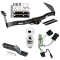 Trailer Tow Hitch For 01-03 Dodge Van Ram 1500 2500 3500 Complete Package w/ Wiring and 2" Ball