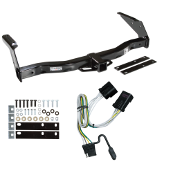 Trailer Tow Hitch For 01-03 Dodge Van Ram 1500 2500 3500 w/ Wiring Harness Kit