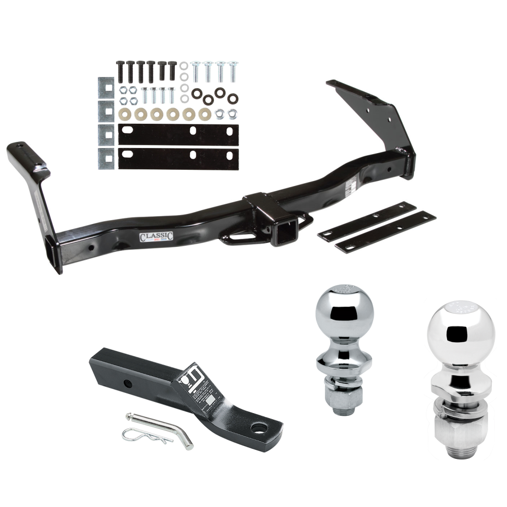 Custom Fit Trailer Hitch 2" Drop Ball-Mount w/ Pin/Clip 1-7/8" and 2" Chrome Ball Installation Hardware Installation Instructions 75140 23 63845 63816 Draw-Tite Trailer Tow Hitch 78-03 Dodge Van B100 B150 B200 B250 B300 B350 Ram 1500 2500 Trailer Tow Hitch For 78-03 Dodge Van B100 B150 B200 B250 B300 B350 Ram 1500 2500 3500 Receiver w/ 1-7/8" and 2" Ball