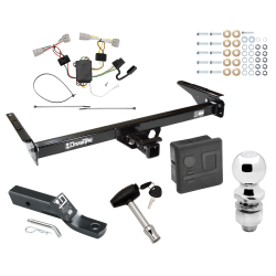 Trailer Tow Hitch For 93-98 Toyota T100 Deluxe Package Wiring 2" Ball and Lock