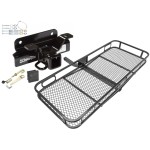 Trailer Tow Hitch For 03-09 Dodge Ram 1500 2500 3500 Basket Cargo Carrier Platform Hitch Lock and Cover Trailer Tow Hitch For 03-09 Dodge Ram 1500 2500 3500 Basket Cargo Carrier Platform Hitch Lock and Cover