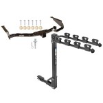 Custom Fit Trailer Hitch 4 Bike Carrier Installation Hardware Installation Instructions 75153 1393100G Draw-Tite Trailer Tow Hitch 4 Bike Rack 04-09 Toyota Highlander Lexus RX 330 RX 350 tilt away adult or child arms fold down carrier 04 05 06 07 08 09 2 Trailer Tow Hitch w/ 4 Bike Rack For 04-09 Toyota Highlander Lexus RX 330 RX 350 tilt away adult or child arms fold down carrier
