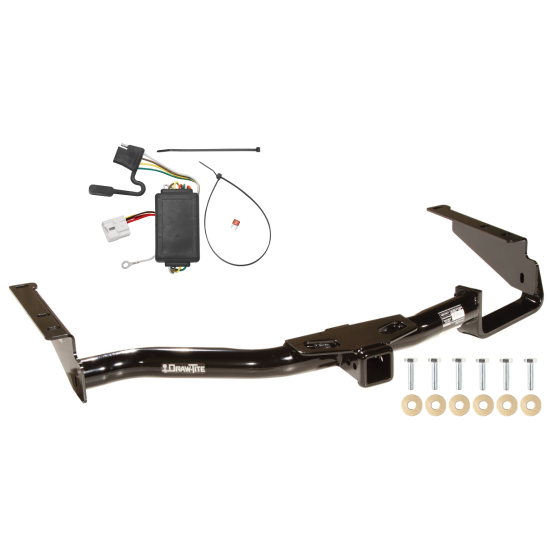Custom Fit Trailer Hitch Wiring Harness (Plug & Play) Installation Hardware Installation Instructions 75153 118248 Draw-Tite Trailer Tow Hitch 04-07 Toyota Highlander Wiring Harness Kit 04 05 06 07 2004 2005 2006 2007 Trailer Tow Hitch For 04-07 Toyota Highlander w/ Wiring Harness Kit