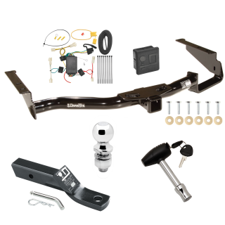 Trailer Tow Hitch For 04-06 Lexus RX330 07-09 RX350 Deluxe Package Wiring 2" Ball and Lock