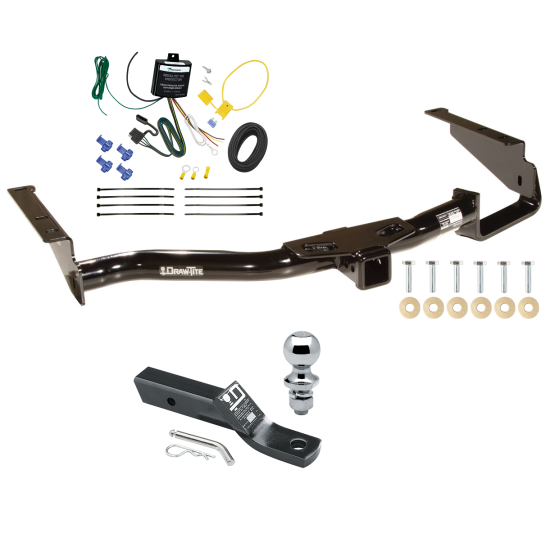 Custom Fit Trailer Hitch Wiring Harness ( Requires Splicing ) 2" Drop Ball-Mount w/ Pin/Clip 1-7/8" Chrome Ball Installation Hardware Installation Instructions 75153 119148 23 63816 Draw-Tite Trailer Tow Hitch 06-08 Lexus RX400h Complete Packag Trailer Tow Hitch For 06-08 Lexus RX400h Complete Package w/ Wiring and 1-7/8" Ball