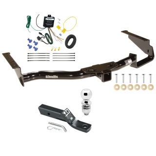 Custom Fit Trailer Hitch Wiring Harness (Requires Splicing) 2" Drop Ball-Mount w/ Pin/Clip 2" Chrome Ball Installation Hardware Installation Instructions 75153 119148 23 63845 Draw-Tite Trailer Tow Hitch 06-08 Lexus RX400h Complete Package Wiri Trailer Tow Hitch For 06-08 Lexus RX400h Complete Package w/ Wiring and 2" Ball