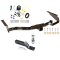 Custom Fit Trailer Hitch Wiring Harness (Requires Splicing) 2" Drop Ball-Mount w/ Pin/Clip 2" Chrome Ball Installation Hardware Installation Instructions 75153 119148 23 63845 Draw-Tite Trailer Tow Hitch 06-08 Lexus RX400h Complete Package Wiri Trailer Tow Hitch For 06-08 Lexus RX400h Complete Package w/ Wiring and 2" Ball