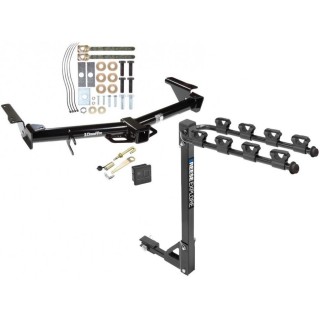 Custom Fit Trailer Hitch 4 Bike Carrier Security J-Pin Rubber Hitch Plug Cover Installation Hardware Installation Instructions 75155 1393100G 63201 7010 Draw-Tite Trailer Tow Hitch 4 Bike Rack 03-09 Lexus GX470 Toyota 4Runner tilt away adult or child arm Trailer Tow Hitch w/ 4 Bike Rack For 03-09 Lexus GX470 Toyota 4Runner tilt away adult or child arms fold down carrier w/ Lock and Cover