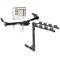 Custom Fit Trailer Hitch 4 Bike Carrier Installation Hardware Installation Instructions 75155 1393100G Draw-Tite Trailer Tow Hitch 4 Bike Rack 03-09 Lexus GX470 Toyota 4Runner tilt away adult or child arms fold down carrier 03 04 05 06 07 08 09 2003 2004 Trailer Tow Hitch w/ 4 Bike Rack For 03-09 Lexus GX470 Toyota 4Runner tilt away adult or child arms fold down carrier