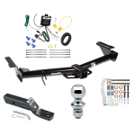 Custom Fit Trailer Hitch Wiring Harness (Requires Splicing) 2" Drop Ball-Mount w/ Pin/Clip 1-7/8" Chrome Ball Installation Hardware Installation Instructions 75155 119148 23 63816 Draw-Tite Trailer Tow Hitch 03-09 Lexus GX470 07-09 Toyota 4Runn Trailer Tow Hitch For 03-09 Lexus GX470 07-09 Toyota 4Runner Complete Package w/ Wiring and 1-7/8" Ball