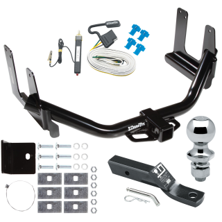 Custom Fit Trailer Hitch Wiring Harness (Requires Splicing) 2" Drop Ball-Mount w/ Pin/Clip 1-7/8" Chrome Ball Installation Hardware Installation Instructions 75156 20252 23 63816 Draw-Tite Trailer Tow Hitch 04-05 F-150 06 Lincoln Mark LT Comple Trailer Tow Hitch For 04-05 Ford F-150 06 Lincoln Mark LT Complete Package w/ Wiring and 1-7/8" Ball