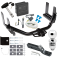 Custom Fit Trailer Hitch Wiring Harness (Requires Splicing) 2" Drop Ball-Mount w/ Pin/Clip 2" Chrome Ball Security Lock Pin Rubber Hitch Plug Cover Installation Hardware Installation Instructions 75156 20252 23 63845 580407 7010 Draw-Tite Trail Trailer Tow Hitch For 04-05 Ford F-150 06 Lincoln Mark LT Deluxe Package Wiring 2" Ball and Lock