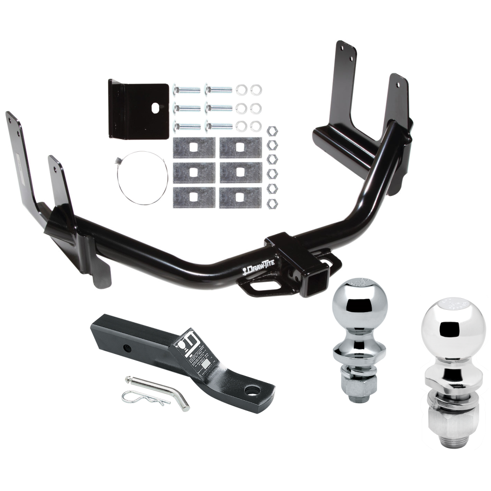 Custom Fit Trailer Hitch 2" Drop Ball-Mount w/ Pin/Clip 1-7/8" and 2" Chrome Ball Installation Hardware Installation Instructions 75156 23 63845 63816 Draw-Tite Trailer Tow Hitch 04-05 F-150 06 Lincoln Mark LT Receiver 1-7/8" and 2&qu Trailer Tow Hitch For 04-05 Ford F-150 06 Lincoln Mark LT Receiver w/ 1-7/8" and 2" Ball