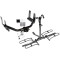 Trailer Tow Hitch For 04-06 Ford F-150 Lincoln Mark LT Platform Style 2 Bike Rack w/ Anti Rattle Hitch Lock