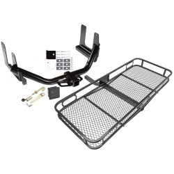 Trailer Tow Hitch For 04-06 Ford F-150 Lincoln Mark LT Basket Cargo Carrier Platform Hitch Lock and Cover