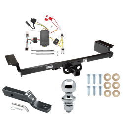 Trailer Tow Hitch For 04-09 Nissan Quest Complete Package w/ Wiring and 1-7/8" Ball