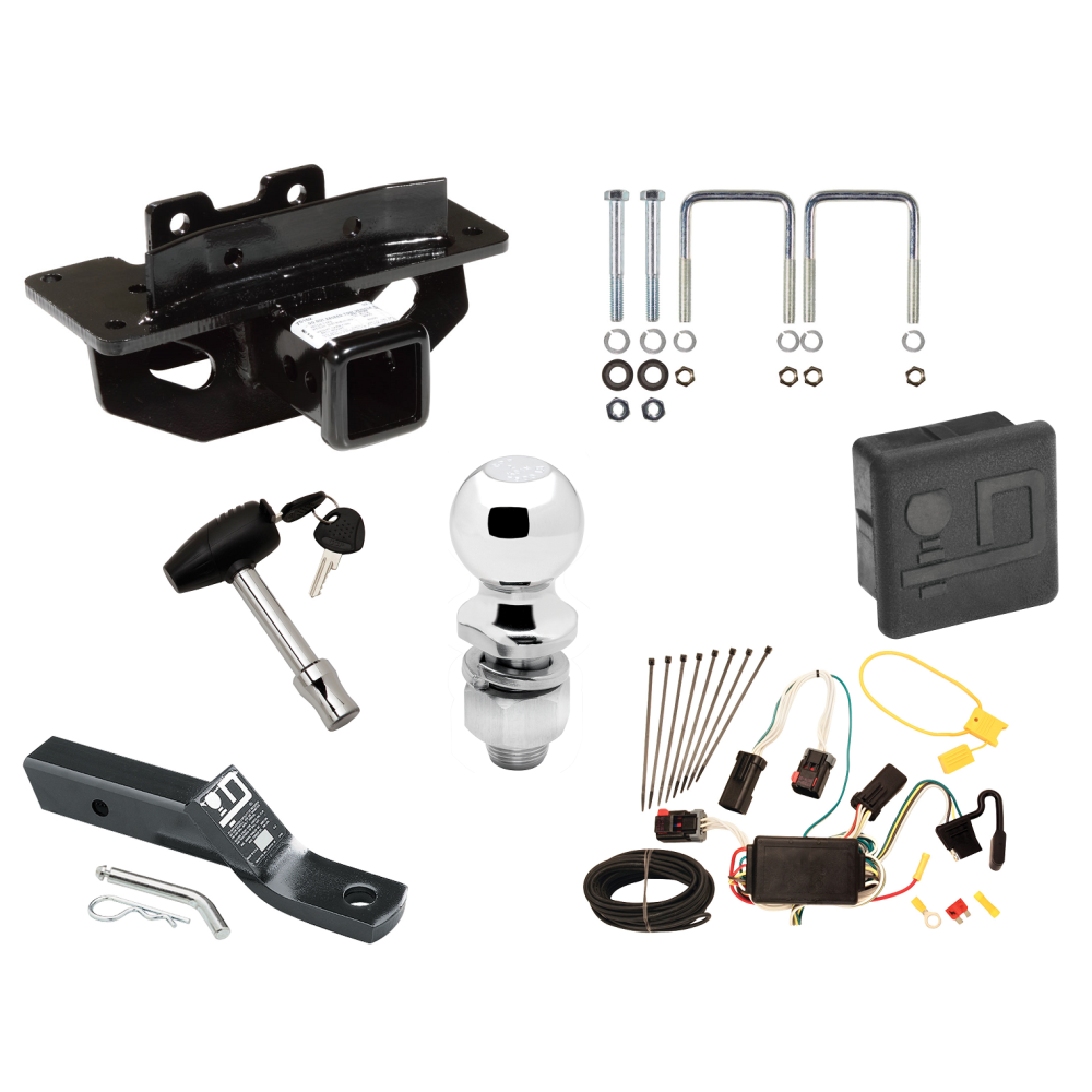 Trailer Tow Hitch For 0409 Dodge Durango 0709 Chrysler