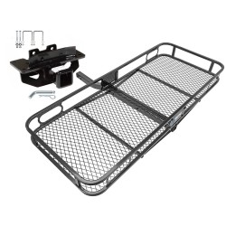 Trailer Tow Hitch For 04-09 Chrysler Aspen Dodge Durango Basket Cargo Carrier Platform w/ Hitch Pin Trailer Tow Hitch For 04-09 Chrysler Aspen Dodge Durango Basket Cargo Carrier Platform w/ Hitch Pin