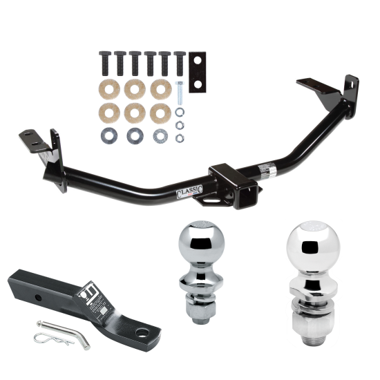 Custom Fit Trailer Hitch 2" Drop Ball-Mount w/ Pin/Clip 1-7/8" and 2" Chrome Ball Installation Hardware Installation Instructions 75163 23 63845 63816 Draw-Tite Trailer Tow Hitch 04-05 Mitsubishi Endeavor Receiver 1-7/8" and 2" B Trailer Tow Hitch For 04-05 Mitsubishi Endeavor Receiver w/ 1-7/8" and 2" Ball