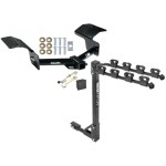 Custom Fit Trailer Hitch 4 Bike Carrier Security J-Pin Rubber Hitch Plug Cover Installation Hardware Installation Instructions 75174 1393100G 63201 7010 Draw-Tite Trailer Tow Hitch 4 Bike Rack 04-09 Cadillac SRX 4 Bike Rack tilt away adult or child arms Trailer Tow Hitch w/ 4 Bike Rack For 04-09 Cadillac SRX 4 Bike Rack tilt away adult or child arms fold down carrier w/ Lock and Cover