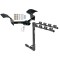 Trailer Tow Hitch w/ 4 Bike Rack For 04-09 Cadillac SRX tilt away adult or child arms fold down carrier