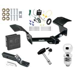 Trailer Tow Hitch For 04-09 Cadillac SRX w/o Sport Package Fascia Deluxe Package Wiring 2" Ball and Lock Trailer Tow Hitch For 04-09 Cadillac SRX w/o Sport Package Fascia Deluxe Package Wiring 2" Ball and Lock