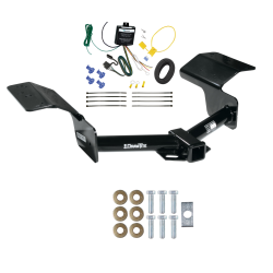 Trailer Tow Hitch For 04-09 Cadillac SRX w/o Sport Package Fascia w/ Wiring Harness Kit Trailer Tow Hitch For 04-09 Cadillac SRX w/o Sport Package Fascia w/ Wiring Harness Kit