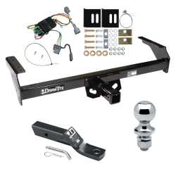 Trailer Tow Hitch For 98-04 Nissan Frontier Complete Package w/ Wiring and 1-7/8" Ball