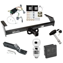 Trailer Tow Hitch For 98-04 Nissan Frontier Deluxe Package Wiring 2" Ball and Lock