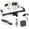 Custom Fit Trailer Hitch Wiring Harness (Plug & Play) 2" Drop Ball-Mount w/ Pin/Clip 2" Chrome Ball Security Lock Pin Rubber Hitch Plug Cover Installation Hardware Installation Instructions 75186 118362 23 63845 580407 7010 Draw-Tite Traile Trailer Tow Hitch For 98-04 Nissan Frontier Deluxe Package Wiring 2" Ball and Lock