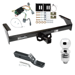 Custom Fit Trailer Hitch Wiring Harness (Plug & Play) 2" Drop Ball-Mount w/ Pin/Clip 2" Chrome Ball Installation Hardware Installation Instructions 75186 118362 23 63845 Draw-Tite Trailer Tow Hitch 98-04 Nissan Frontier Complete Package Wir Trailer Tow Hitch For 98-04 Nissan Frontier Complete Package w/ Wiring and 2" Ball