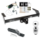 Trailer Tow Hitch For 98-04 Nissan Frontier Complete Package w/ Wiring and 2" Ball