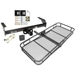 Trailer Tow Hitch For 88-04 Nissan Frontier Pickup D21 Basket Cargo Carrier Platform Hitch Lock and Cover