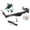 Trailer Tow Hitch For 00-02 Chevy Express GMC Savana 1500 2500 3500 Complete Package w/ Wiring and 2" Ball