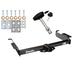 Trailer Tow Hitch For 96-24 Chevy Express GMC Savana w/ Security Lock Pin Key Trailer Tow Hitch For 96-24 Chevy Express GMC Savana w/ Security Lock Pin Key