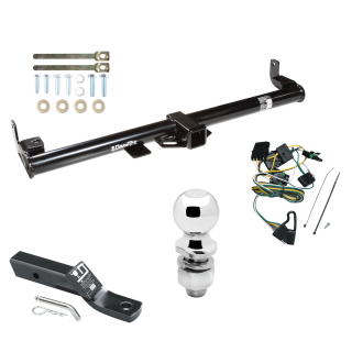 Custom Fit Trailer Hitch Wiring Harness (Plug & Play) 2" Drop Ball-Mount w/ Pin/Clip 2" Chrome Ball Installation Hardware Installation Instructions 75193 118356 23 63845 Draw-Tite Trailer Tow Hitch 97 Jeep Wrangler TJ Complete Package Wirin Trailer Tow Hitch For 97 Jeep Wrangler TJ Complete Package w/ Wiring and 2" Ball