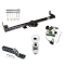 Custom Fit Trailer Hitch Wiring Harness (Plug & Play) 2" Drop Ball-Mount w/ Pin/Clip 2" Chrome Ball Installation Hardware Installation Instructions 75193 118356 23 63845 Draw-Tite Trailer Tow Hitch 97 Jeep Wrangler TJ Complete Package Wirin Trailer Tow Hitch For 97 Jeep Wrangler TJ Complete Package w/ Wiring and 2" Ball