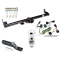 Custom Fit Trailer Hitch Wiring Harness (Plug & Play) 2" Drop Ball-Mount w/ Pin/Clip 2" Chrome Ball Installation Hardware Installation Instructions 75193 118409 23 63845 Draw-Tite Trailer Tow Hitch 98-06 Jeep Wrangler TJ Complete Package Wi Trailer Tow Hitch For 98-06 Jeep Wrangler TJ Complete Package w/ Wiring and 2" Ball