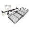  Trailer Tow Hitch For 97-06 Jeep Wrangler TJ Basket Cargo Carrier Platform Hitch Lock and Cover